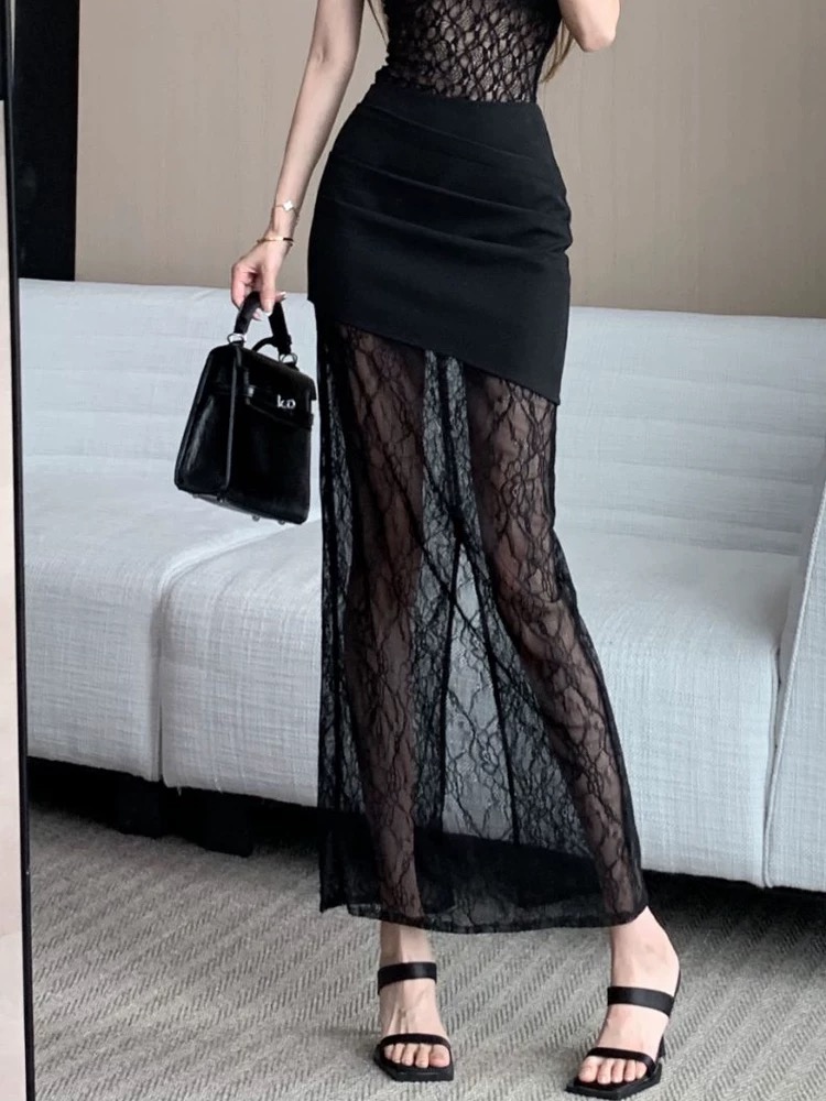 Out for a tan lace dress CBC1349 images